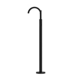 Nero Round Freestanding Bath Filler Mixer - Matte Black